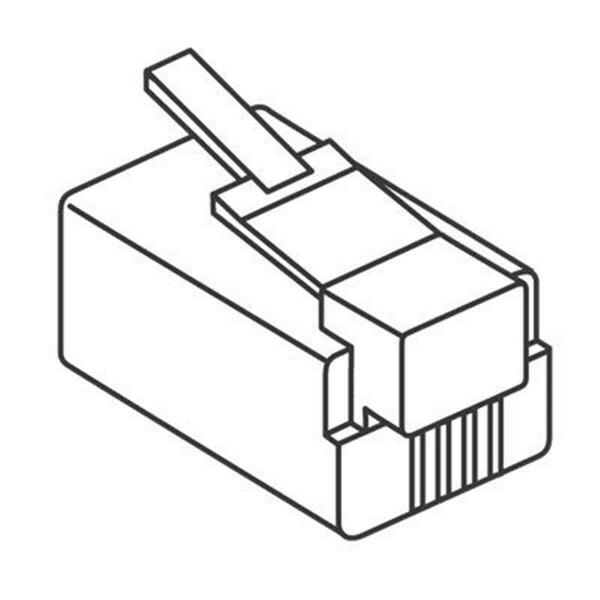 Marmat 8 Conductor Modular Plug MTP8X